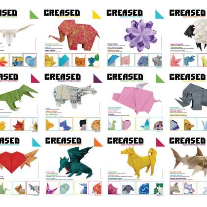 Creased Magazine Covers - Issues 1-12