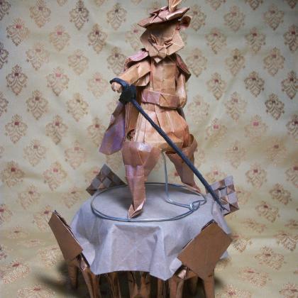 Puss in Boots on Table