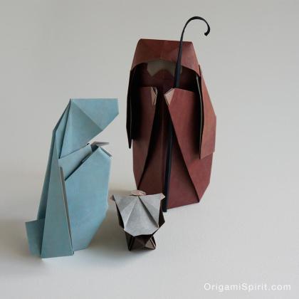 Origami Sacred Family