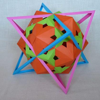 2 Tetrahedra + Icosahedron + Dodecahedron 2011