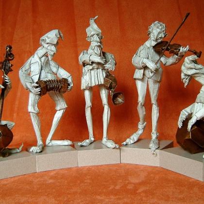 Fairies Orchestra, Folded & Photo by Éric Joisel