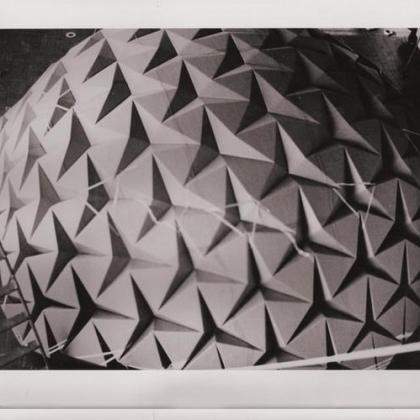 Ron Resch Pattern - Designed in 1959. Crease Pattern available on Ron Resch’ web site.