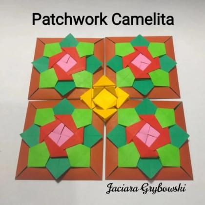 Patchowork presented during the Origami Days 2022, National Origami Meeting Belo Horizonte - Brazil