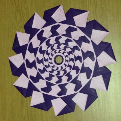 Mandalka Zinnia Fractal