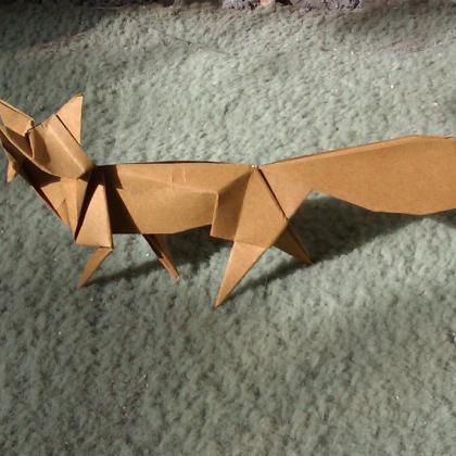 Fox - featured in my booklet "Animals & Birds" published by the BOS