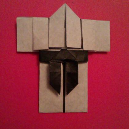 Origami Blackbelt - designed in 2013 for a BOS convention in Edinburgh