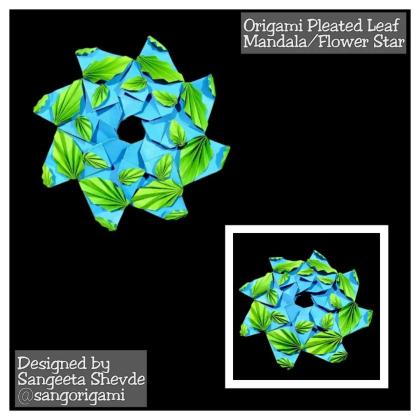 Pleated Leaf Mandala
