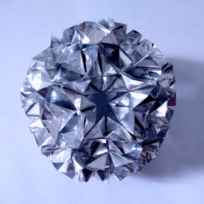 Diamond origami