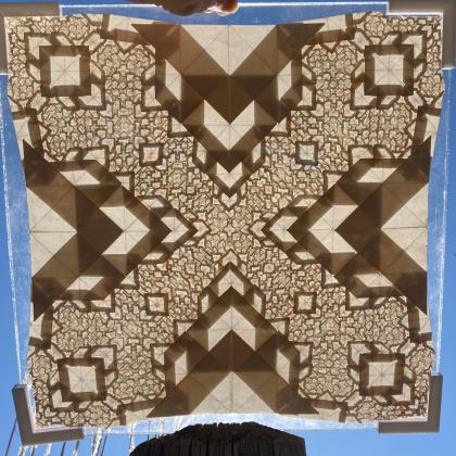 Kaleidoscope Fractal (Backlit)