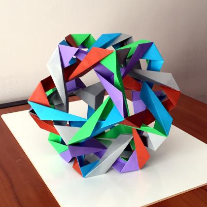 Woven 14th Stellation of the Icosahedron