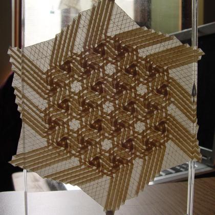 Iso Area Trapezoid Propeller Tiling