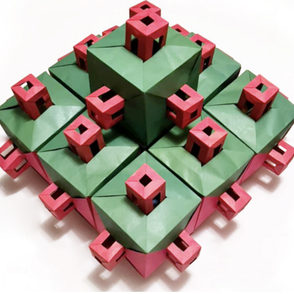 Square Koch Cube by Neel Shrestha